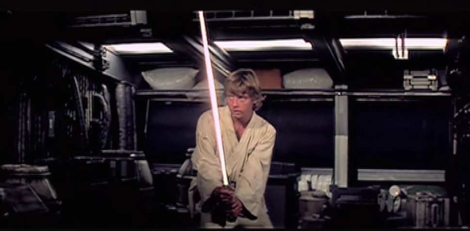 original lightsaber still